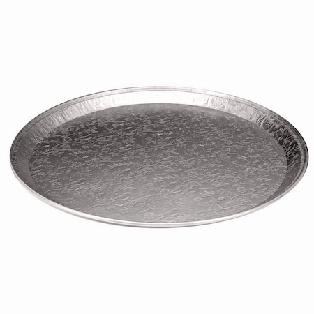 Hfa Aluminum Embossed Tray, 16in. Diameter, 25PK 2013100